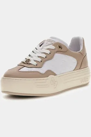 Guess W Sneakersy Z Mieszanki Skóry Linia Swole