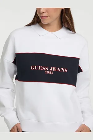 Guess W Bluza Z Haftowanym Logo