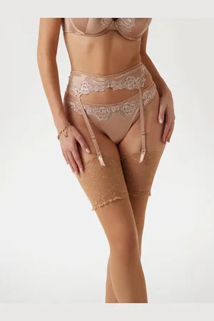 Guess W Satynowy Pas Do Pończoch Model Tina