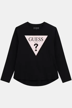 Guess GUESS G T-Shirt Z Trójkątnym Logo
