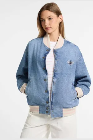 Guess W Denimowa Kurtka Bomberka