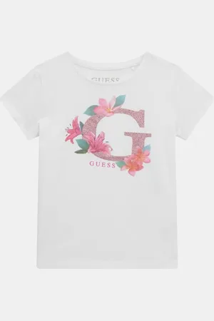 Guess GUESS G T-Shirt Z Kwiatowym Printem