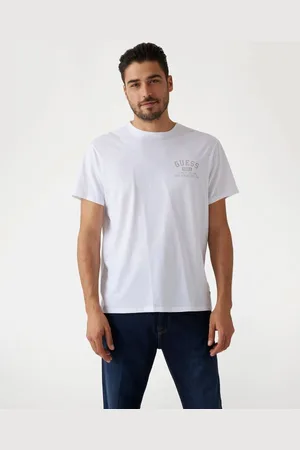 Guess M T-Shirt Z Małym Printem Logo