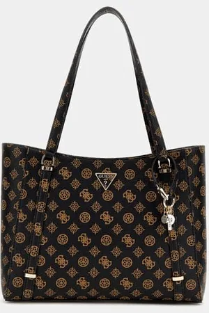 Guess W Eco Tote Z Logo 4G Peony Linia Erica
