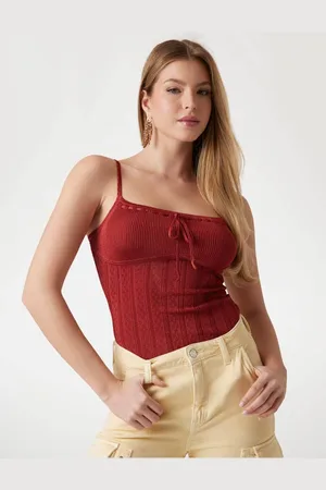 Guess W Swetrowy Tank Top