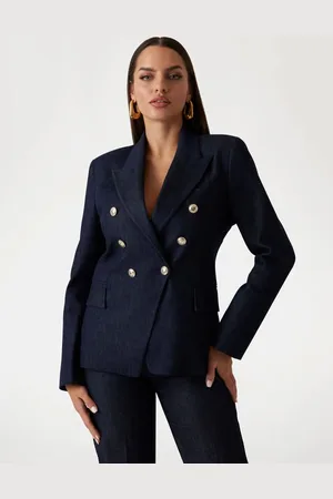 Guess GUESS W Denimowy Blezer Marciano