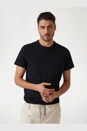 Guess M T-Shirt Z Haftowanym Logo