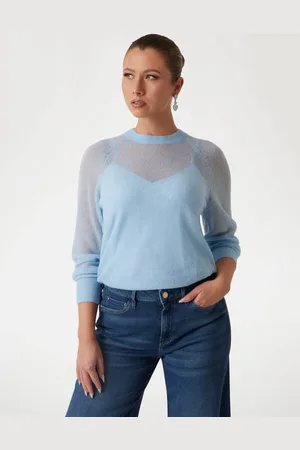 Guess W Sweter Z Domieszką Wełny Alpaki