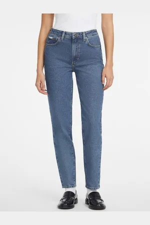 Guess W Denimowe Spodnie Fason Mom Model G06