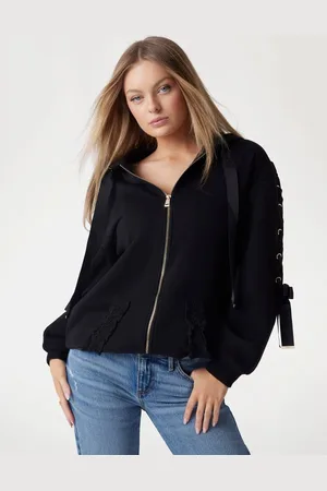 Guess W Bluza Z Sznurowaniem