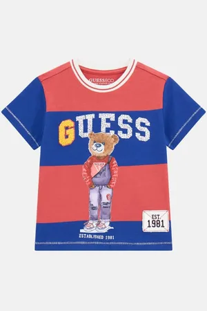 Guess GUESS B T-Shirt W Blok Kolorów