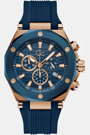 Guess GUESS M Zegarek Gc Z Chronografem Na Silikonowym Pasku