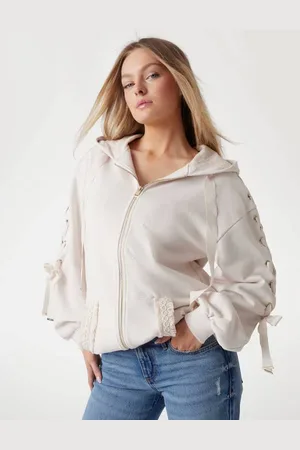 Guess W Bluza Z Sznurowaniem