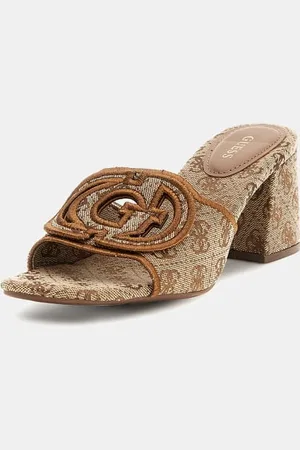 Guess W Sandały Z Logo 4G Linia Gals