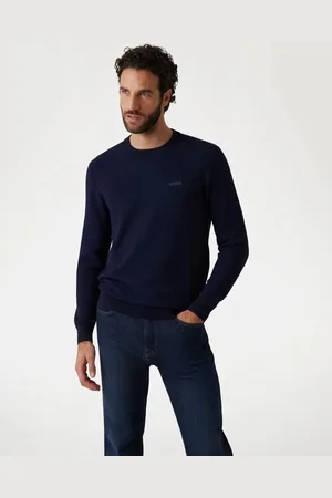 Guess M Sweter Z Mieszanki Wiskozy