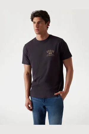 Guess M T-Shirt Z Małym Printem Logo