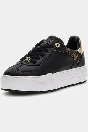 Guess W Sneakersy Z Mieszanki Skóry Linia Swole
