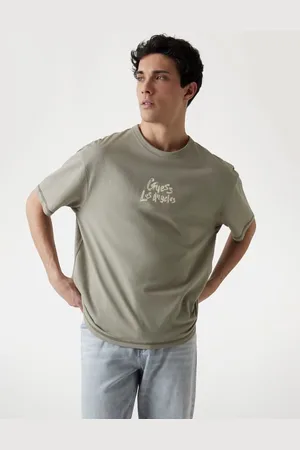 Guess M T-Shirt Z Logo Fason Oversize
