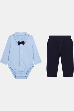 Guess GUESS B Zestaw Body Z Kołnierzykiem Polo I Spodnie