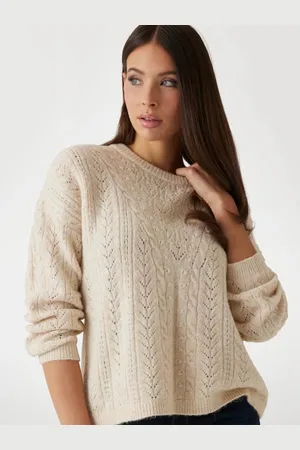 Guess W Sweter Z Domieszką Wełny Alpaki