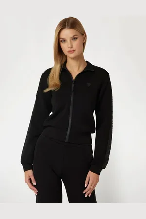 Guess W Bluza Z Logowaną Taśmą