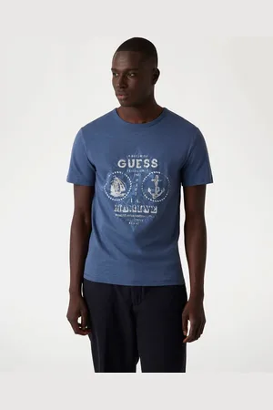 Guess M T-Shirt Z Printem