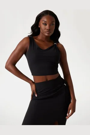 Guess W Krótki Top Bez Rękawów