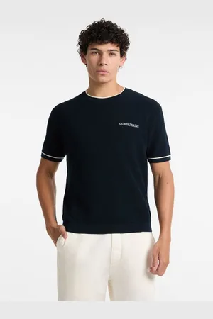 Guess M T-Shirt Z Haftowanym Logo