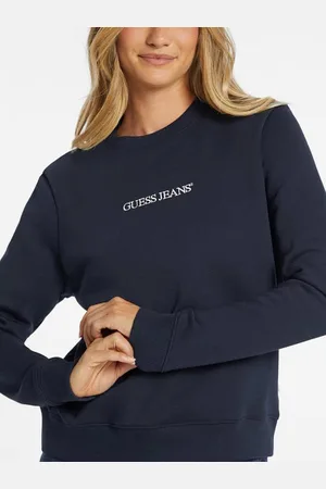 Guess W Bluza Z Haftowanym Logo