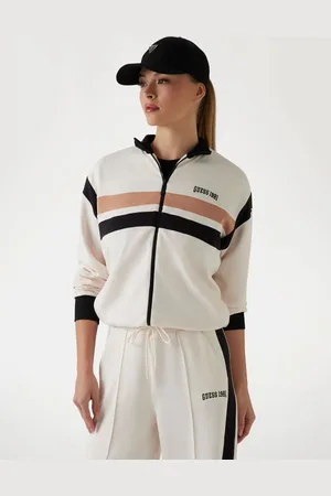 Guess W Bluza Z Kontrastującą Taśmą