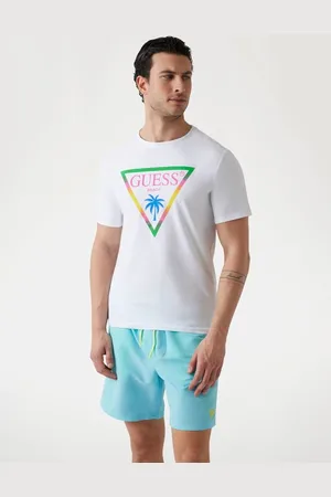 Guess M T-Shirt Z Printem