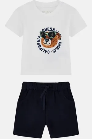 Guess GUESS B Zestaw T-Shirt Z Printem I Szorty