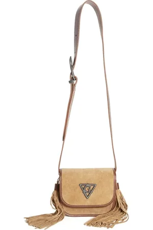 Guess W Mini Torebka Na Ramię Z Frędzlami