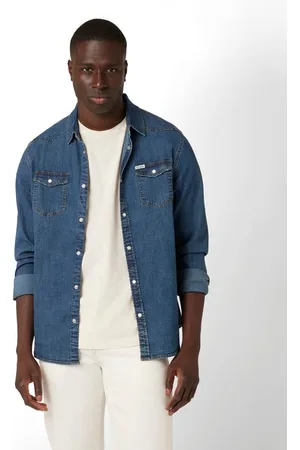 Guess M Denimowa Koszula Fason Slim