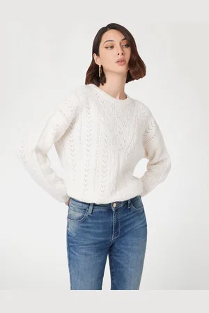 Guess W Sweter Z Domieszką Wełny Alpaki