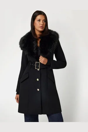 Guess GUESS W Płaszcz Marciano Z Mieszanki Wełny
