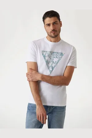 Guess M T-Shirt Z Trójkątnym Logo