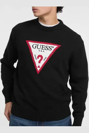 Guess M Sweter Z Dużym Trójkątem Iconic