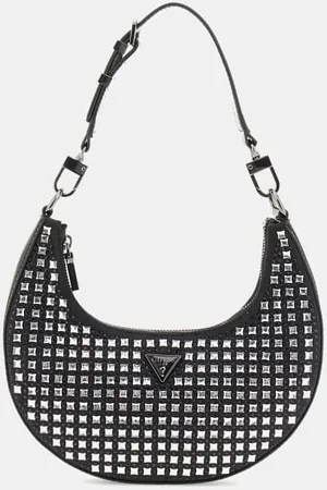 Guess W Torebka Hobo Z Ćwiekami Linia Lua