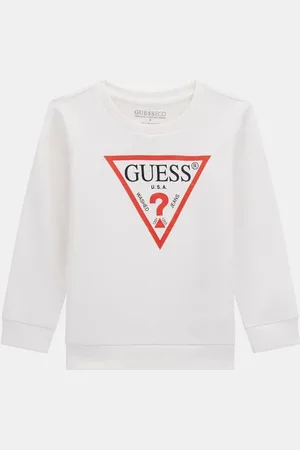 Guess GUESS B Bluza Z Trójkątnym Logo