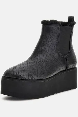 Guess W Botki Z Logo 4G Model Jilaine