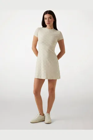 Guess W Mini Sukienka Terry Z Logo