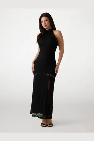 Guess W Maxi Sukienka Z Koronki Fason Bodycon