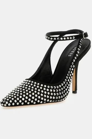 Guess W Czółenka Z Odkrytą Piętą Z Ćwiekami Model Estar