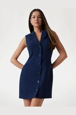 Guess W Mini Sukienka Z Krepy Fason Bodycon