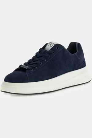 Guess M Skórzane Sneakersy Linia Elba