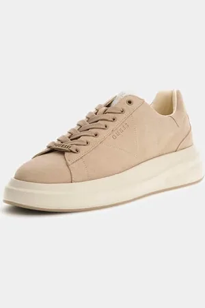 Guess M Skórzane Sneakersy Linia Elba
