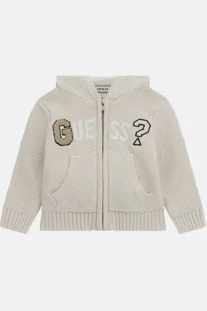Guess GUESS B Sweter Z Naszywkami Z Logo