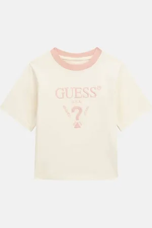 Guess GUESS G T-Shirt Z Trójkątnym Logo