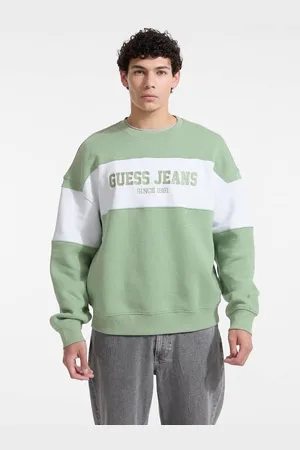 Guess M Bluza Z Okrągłym Dekoltem I Poziomym Pasem